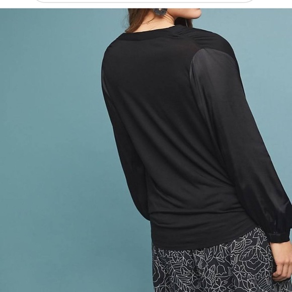 Anthropologie Kesia Surplice Blouse size xs - Picture 2 of 9